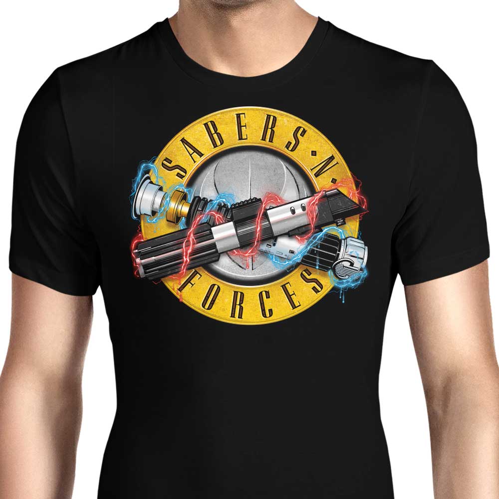Sabers N' Forces Men's Apparel - Adult & Kids T-Shirts, Sweatshirts & Hoodies apparel design preview 1