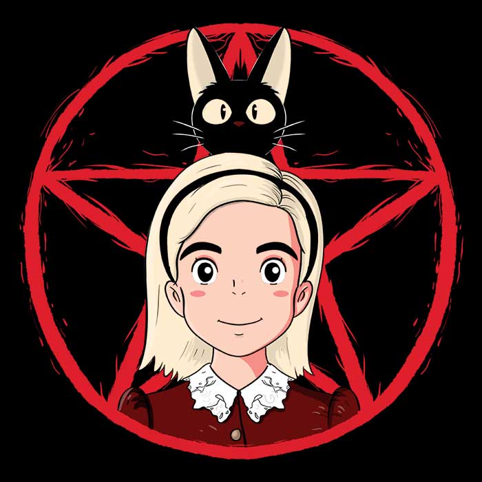 Sabrina Delivery Service Coasters - Adult & Kids T-Shirts, Sweatshirts & Hoodies apparel design preview 1