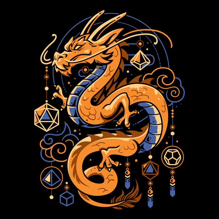 Sacred Dragon Keeper Men's Apparel - Adult & Kids T-Shirts, Sweatshirts & Hoodies apparel design preview 2
