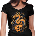 Sacred Dragon Keeper Women's V-Neck - Adult & Kids T-Shirts, Sweatshirts & Hoodies apparel design preview 1