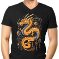 Sacred Dragon Keeper Men's V-Neck - Adult & Kids T-Shirts, Sweatshirts & Hoodies apparel design preview 1
