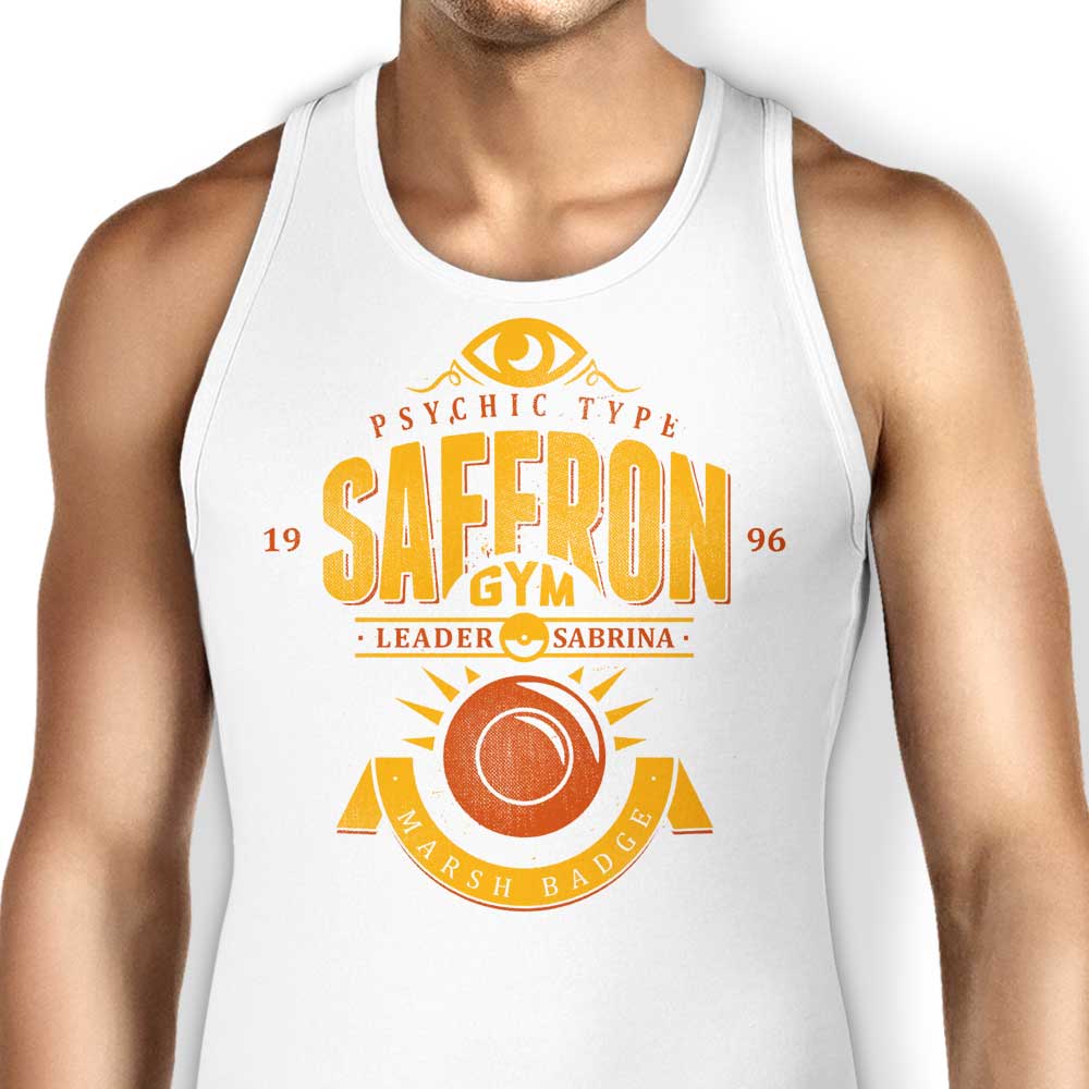 Saffron City Gym Tank Top - Adult & Kids T-Shirts, Sweatshirts & Hoodies apparel design preview 1
