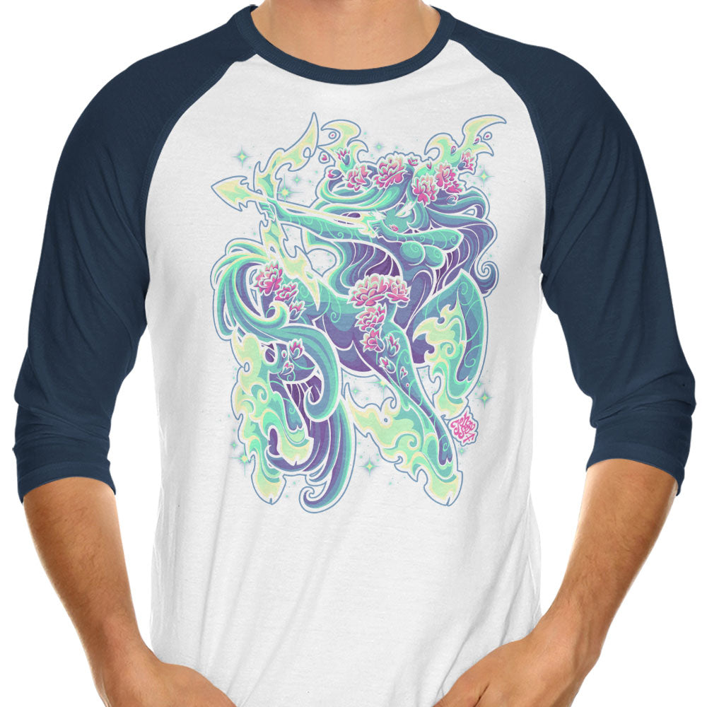 Sagittarius 3/4 Sleeve Raglan - Adult & Kids T-Shirts, Sweatshirts & Hoodies apparel design preview 1