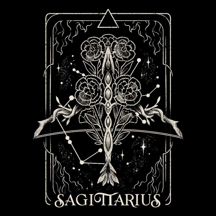 Sagittarius (Edu.Ely) Men's Apparel - Adult & Kids T-Shirts, Sweatshirts & Hoodies apparel design preview 2