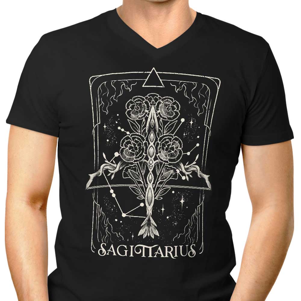 Sagittarius (Edu.Ely) Men's V-Neck - Adult & Kids T-Shirts, Sweatshirts & Hoodies apparel design preview 1