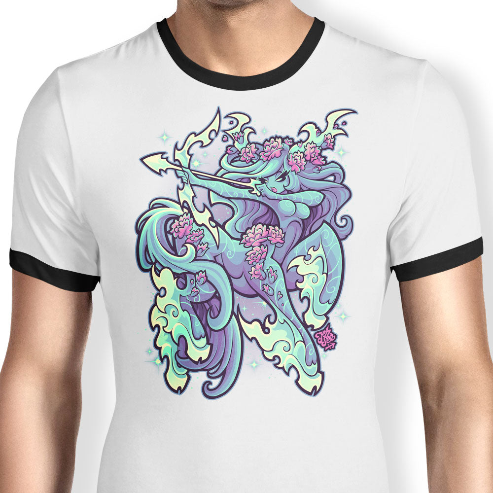 Sagittarius Ringer - Adult & Kids T-Shirts, Sweatshirts & Hoodies apparel design preview 1