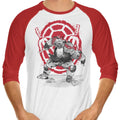 Sai Sumi-e 3/4 Sleeve Raglan - Adult & Kids T-Shirts, Sweatshirts & Hoodies apparel design preview 1