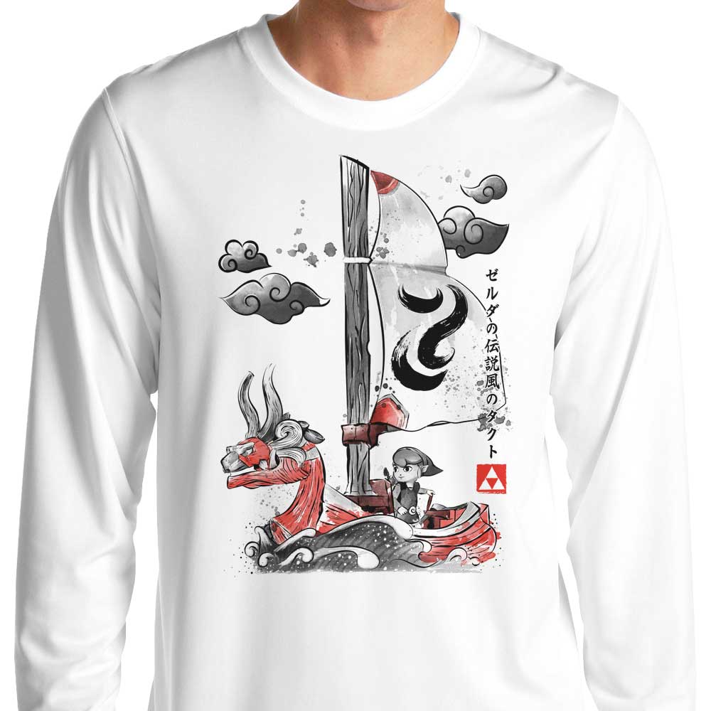 Sailing with the Wind - Adult & Kids T-Shirts, Sweatshirts & Hoodies apparel design preview 1