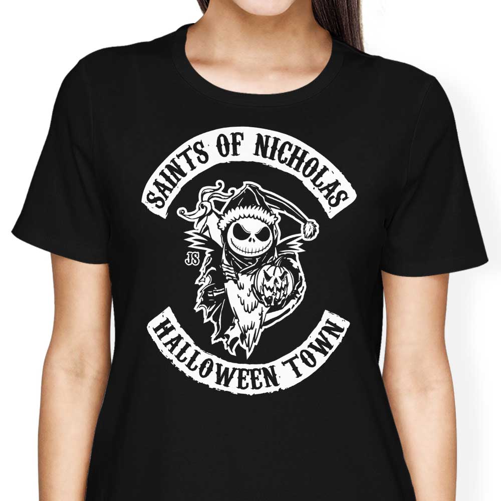 Saints of Nicholas Women's Apparel - Adult & Kids T-Shirts, Sweatshirts & Hoodies apparel design preview 2