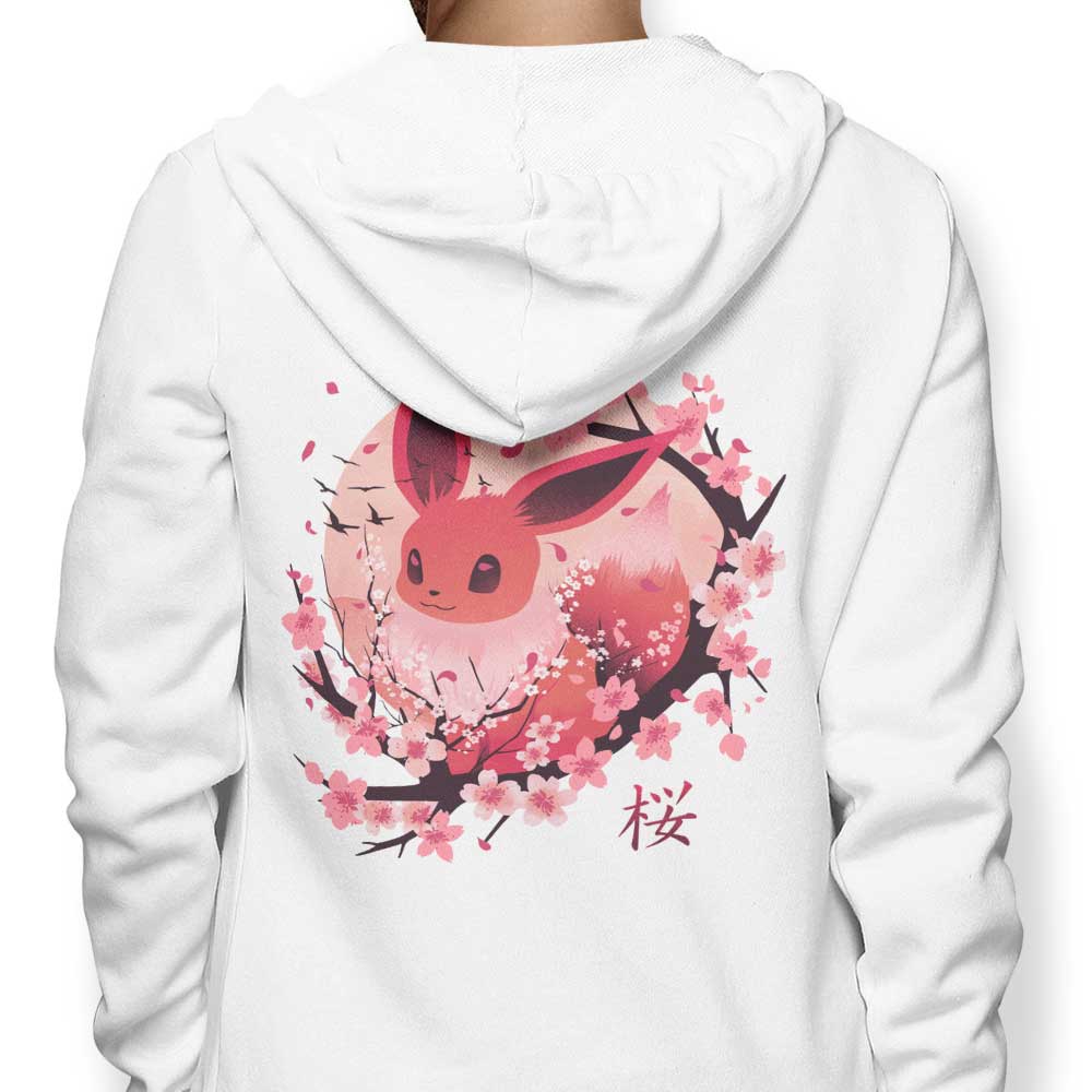 Sakura Eevee - Adult & Kids T-Shirts, Sweatshirts & Hoodies apparel design preview 1