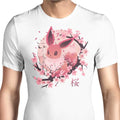 Sakura Eevee Men's Apparel - Adult & Kids T-Shirts, Sweatshirts & Hoodies apparel design preview 1