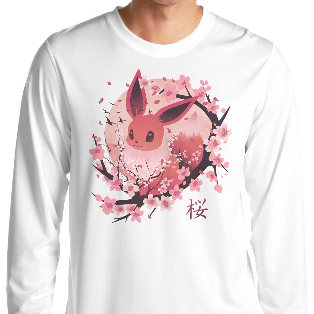Sakura Eevee - Adult & Kids T-Shirts, Sweatshirts & Hoodies apparel design preview 1