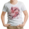 Sakura Eevee Youth Apparel - Adult & Kids T-Shirts, Sweatshirts & Hoodies apparel design preview 1