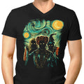 Salem Night Men's V-Neck - Adult & Kids T-Shirts, Sweatshirts & Hoodies apparel design preview 1