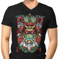 Samurai Brawler Men's V-Neck - Adult & Kids T-Shirts, Sweatshirts & Hoodies apparel design preview 1