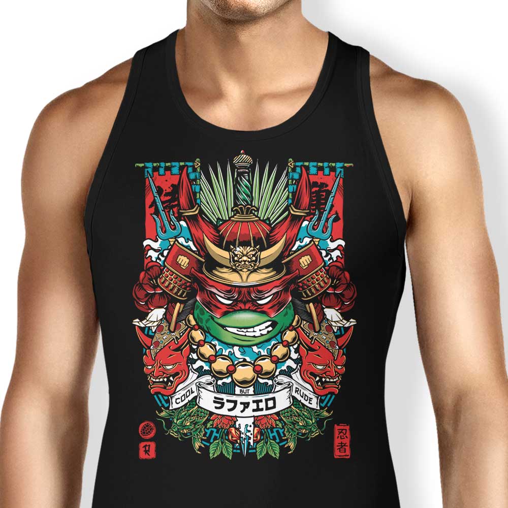 Samurai Brawler Tank Top - Adult & Kids T-Shirts, Sweatshirts & Hoodies apparel design preview 1