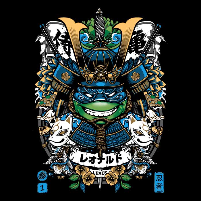 Samurai Leader Women's Apparel - Adult & Kids T-Shirts, Sweatshirts & Hoodies apparel design preview 2