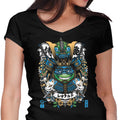 Samurai Leader Women's V-Neck - Adult & Kids T-Shirts, Sweatshirts & Hoodies apparel design preview 1