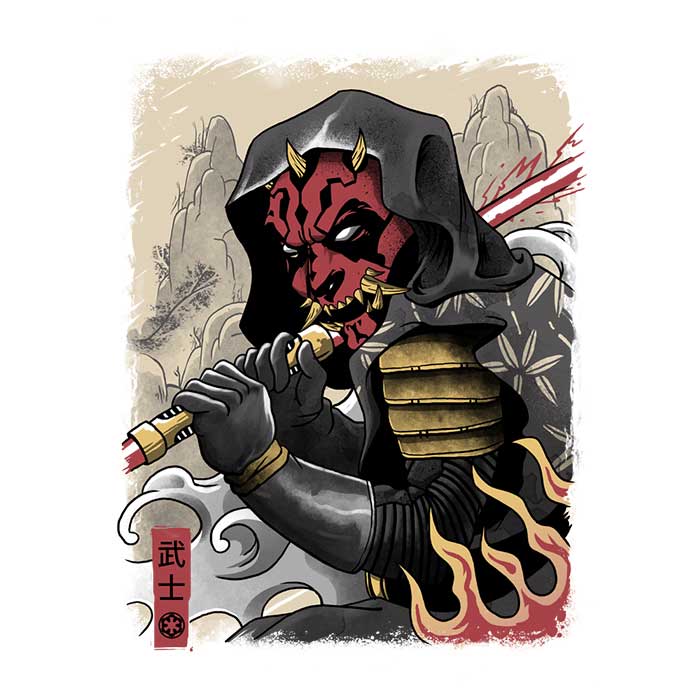 Samurai Lord Coasters - Adult & Kids T-Shirts, Sweatshirts & Hoodies apparel design preview 1