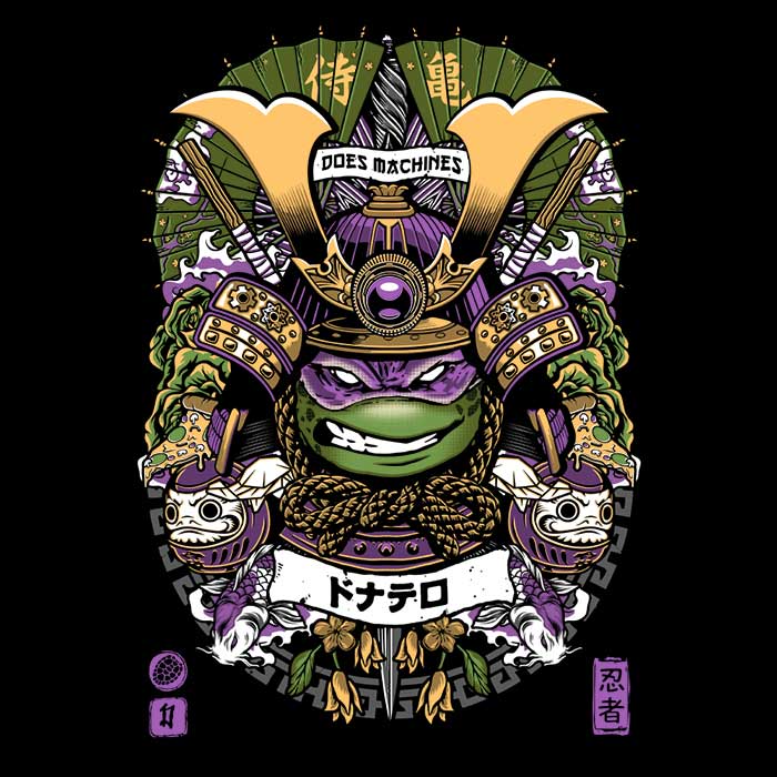 Samurai Machinist Men's Apparel - Adult & Kids T-Shirts, Sweatshirts & Hoodies apparel design preview 2