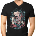 Samurai of Time Men's V-Neck - Adult & Kids T-Shirts, Sweatshirts & Hoodies apparel design preview 1