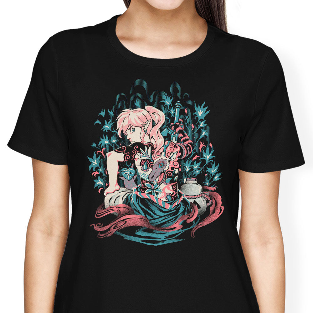 Samurai of Time Women's Apparel - Adult & Kids T-Shirts, Sweatshirts & Hoodies apparel design preview 1