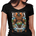 Samurai Partier Women's V-Neck - Adult & Kids T-Shirts, Sweatshirts & Hoodies apparel design preview 1