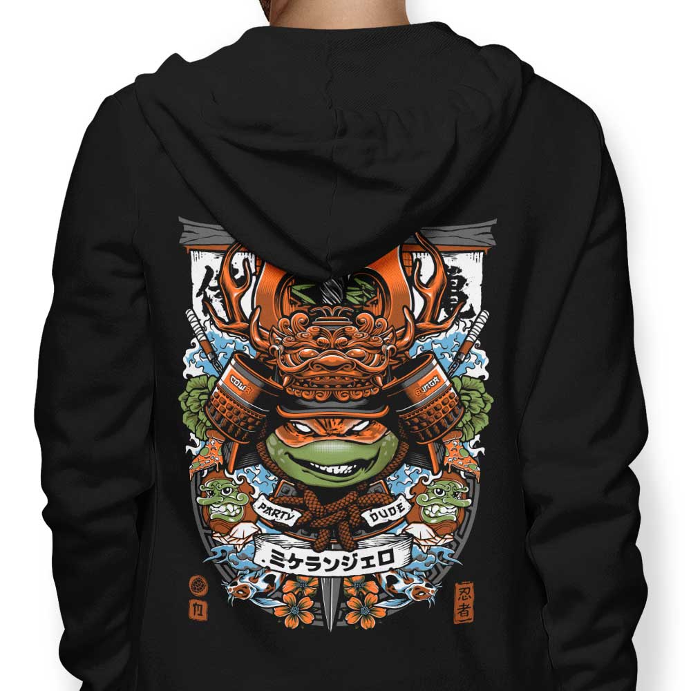 Samurai Partier - Adult & Kids T-Shirts, Sweatshirts & Hoodies apparel design preview 1