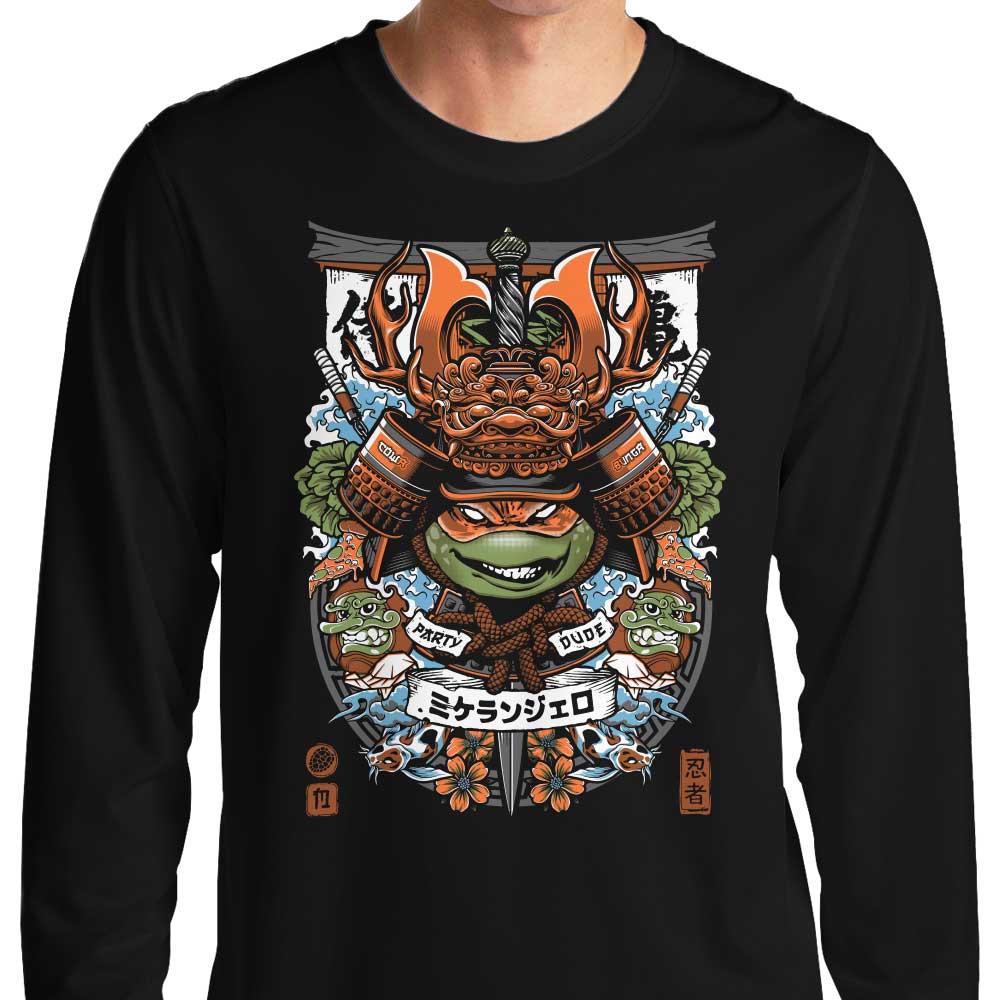 Samurai Partier - Adult & Kids T-Shirts, Sweatshirts & Hoodies apparel design preview 1