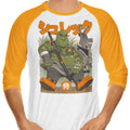 Samurai Shurekku 3/4 Sleeve Raglan - Adult & Kids T-Shirts, Sweatshirts & Hoodies apparel design preview 1