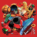Samus Repairing Coasters - Adult & Kids T-Shirts, Sweatshirts & Hoodies apparel design preview 1