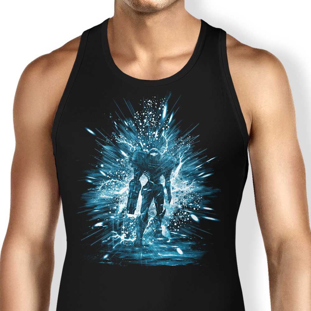 Samus Storm Tank Top - Adult & Kids T-Shirts, Sweatshirts & Hoodies apparel design preview 1