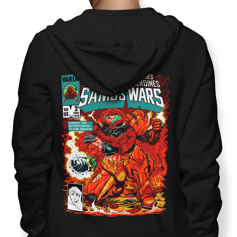 Samus Wars - Adult & Kids T-Shirts, Sweatshirts & Hoodies apparel design preview 1