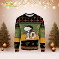 San Francisco Giants Snoopy Cute Ugly Christmas Sweater product image