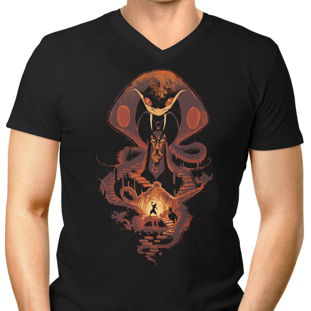 Sand Nightmare Men's V-Neck - Adult & Kids T-Shirts, Sweatshirts & Hoodies apparel design preview 1