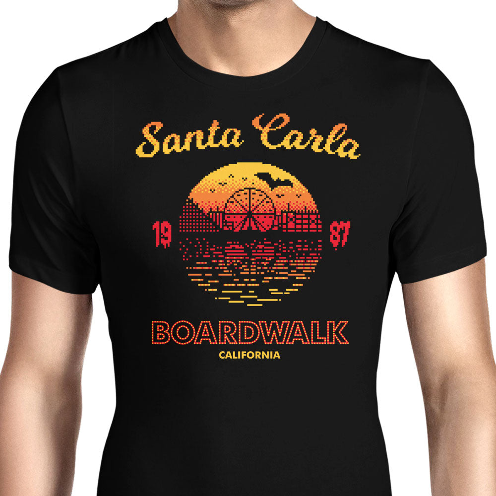 Santa Carla Sunset Men's Apparel - Adult & Kids T-Shirts, Sweatshirts & Hoodies apparel design preview 1