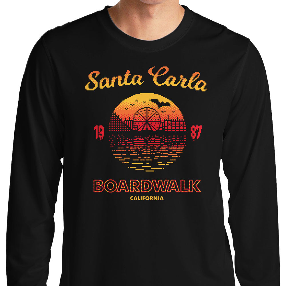 Santa Carla Sunset - Adult & Kids T-Shirts, Sweatshirts & Hoodies apparel design preview 1