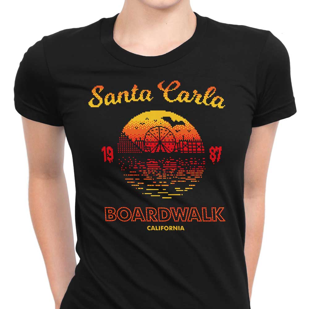 Santa Carla Sunset Women's Apparel - Adult & Kids T-Shirts, Sweatshirts & Hoodies apparel design preview 1