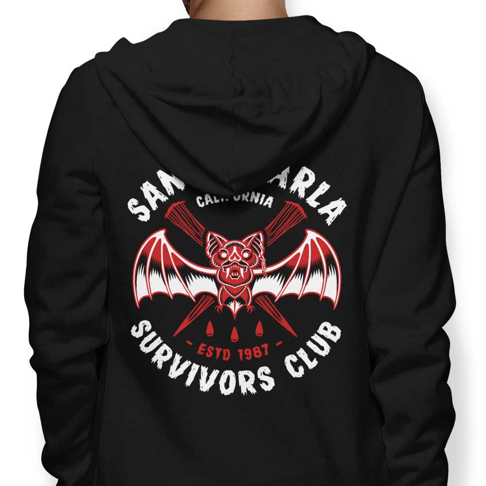 Santa Carla Survivors - Adult & Kids T-Shirts, Sweatshirts & Hoodies apparel design preview 1