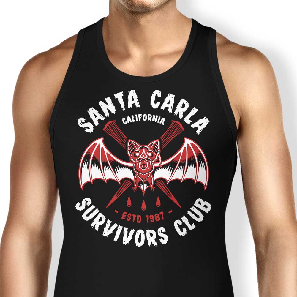 Santa Carla Survivors Tank Top - Adult & Kids T-Shirts, Sweatshirts & Hoodies apparel design preview 1