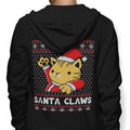 Santa Claws - Adult & Kids T-Shirts, Sweatshirts & Hoodies apparel design preview 1