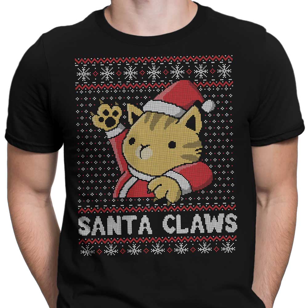 Santa Claws Men's Apparel - Adult & Kids T-Shirts, Sweatshirts & Hoodies apparel design preview 2