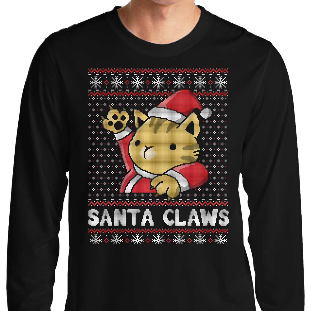 Santa Claws - Adult & Kids T-Shirts, Sweatshirts & Hoodies apparel design preview 1