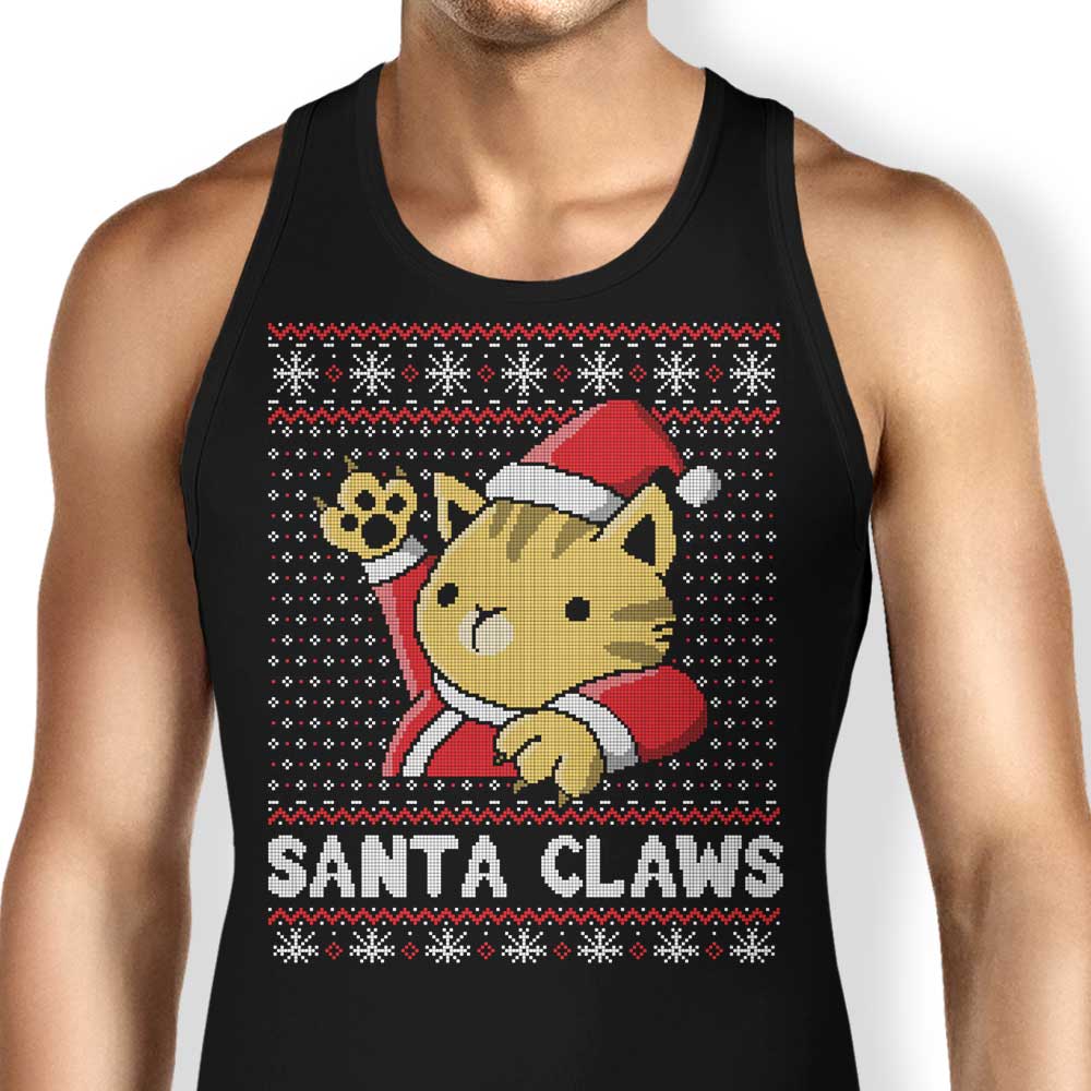 Santa Claws Tank Top - Adult & Kids T-Shirts, Sweatshirts & Hoodies apparel design preview 1