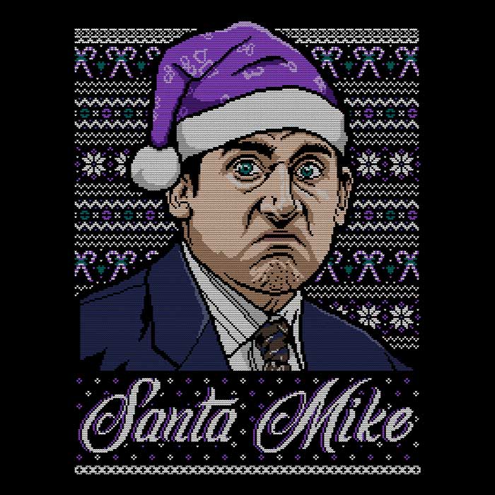 Santa Mike Men's Apparel - Adult & Kids T-Shirts, Sweatshirts & Hoodies apparel design preview 2