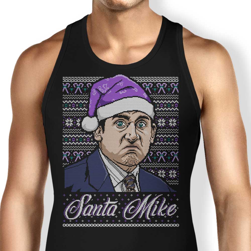 Santa Mike Tank Top - Adult & Kids T-Shirts, Sweatshirts & Hoodies apparel design preview 1
