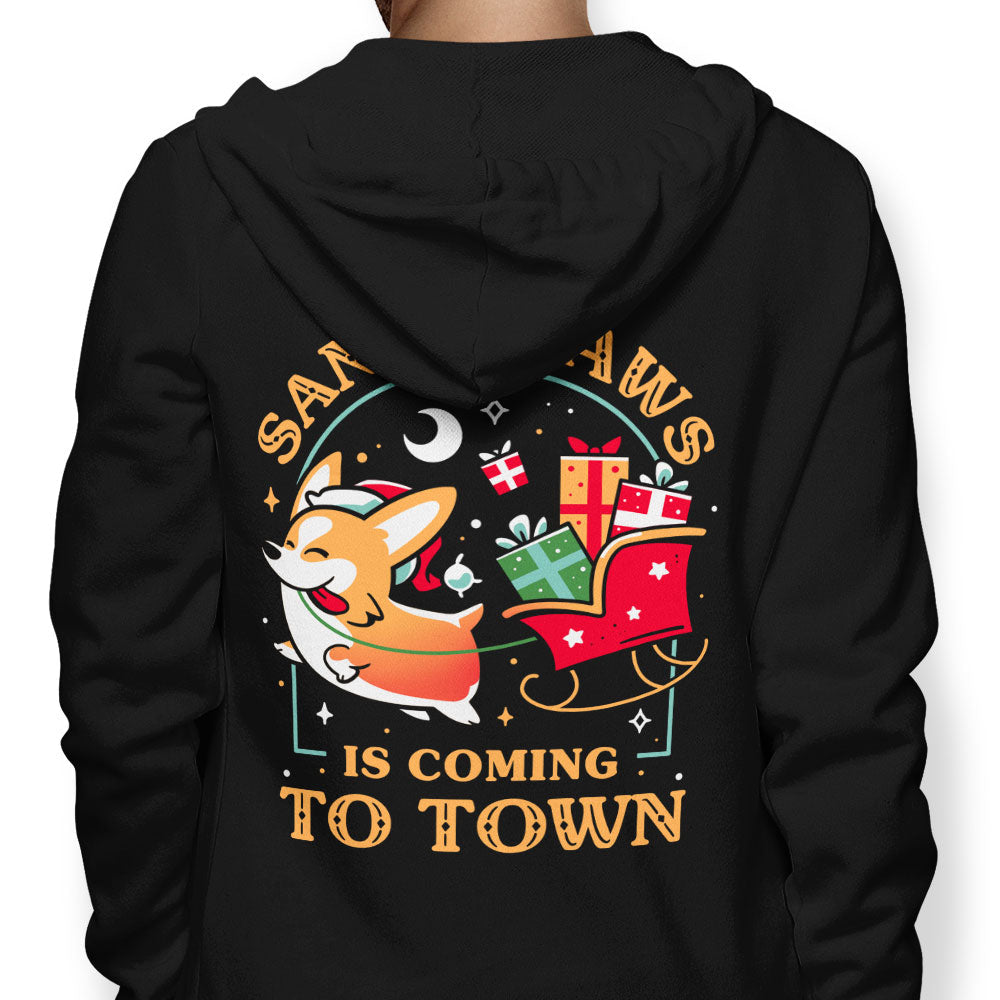 Santa Paws - Adult & Kids T-Shirts, Sweatshirts & Hoodies apparel design preview 1