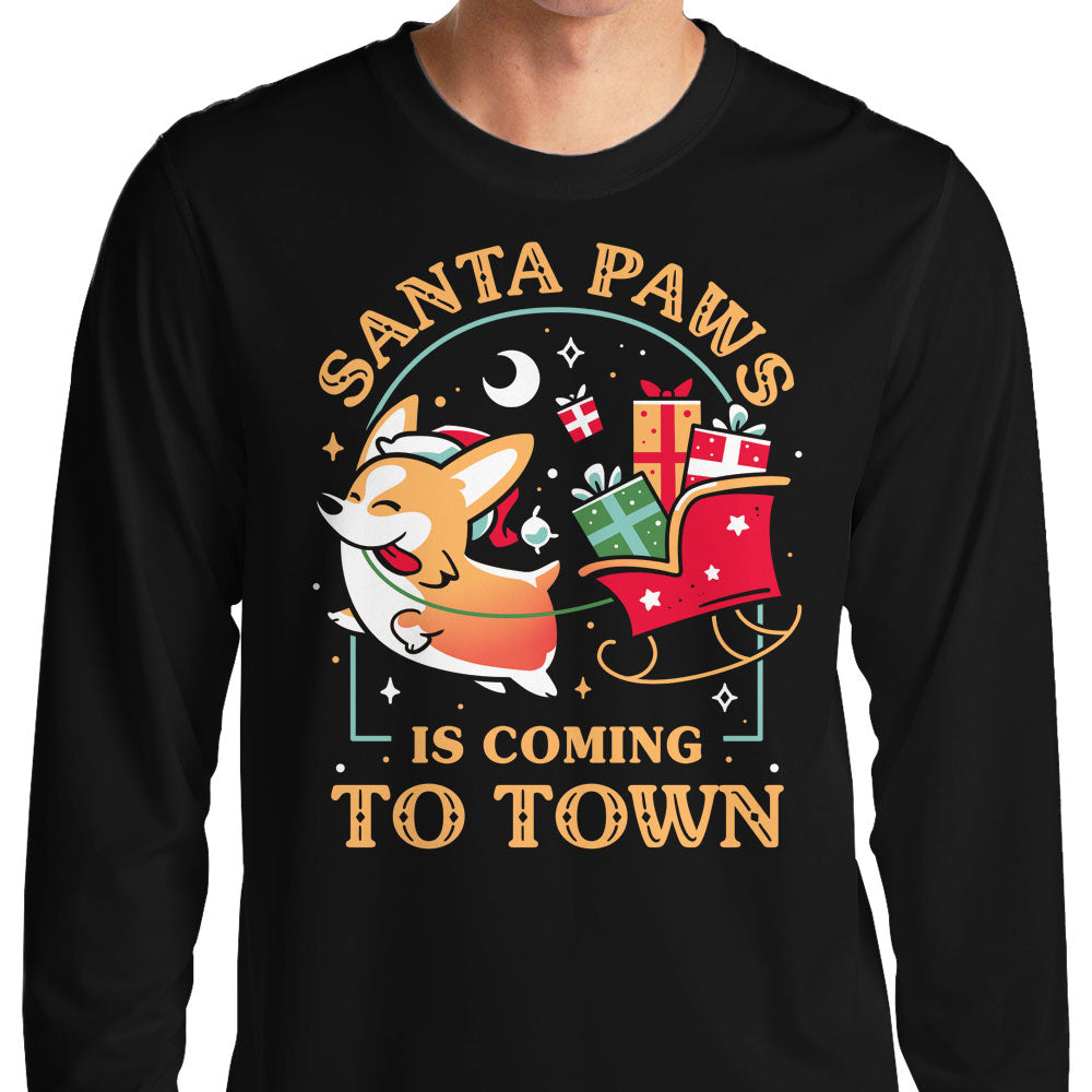Santa Paws - Adult & Kids T-Shirts, Sweatshirts & Hoodies apparel design preview 1