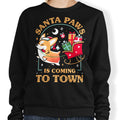 Santa Paws - Adult & Kids T-Shirts, Sweatshirts & Hoodies apparel design preview 1