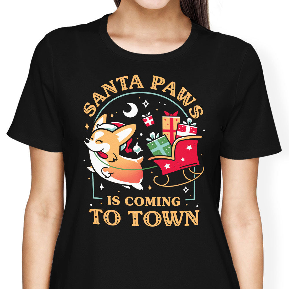 Santa Paws Women's Apparel - Adult & Kids T-Shirts, Sweatshirts & Hoodies apparel design preview 1